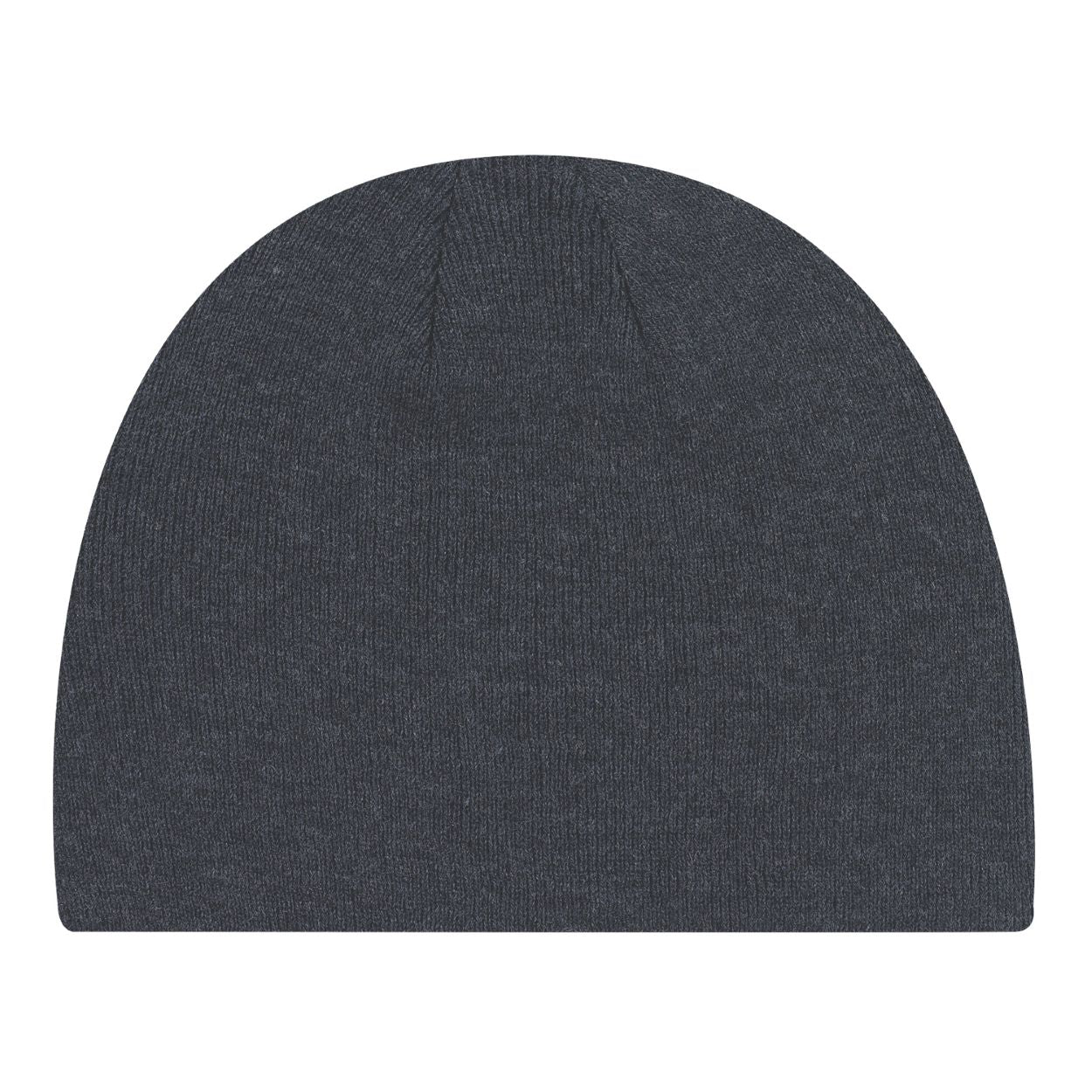 Charcoal tuque on a white background