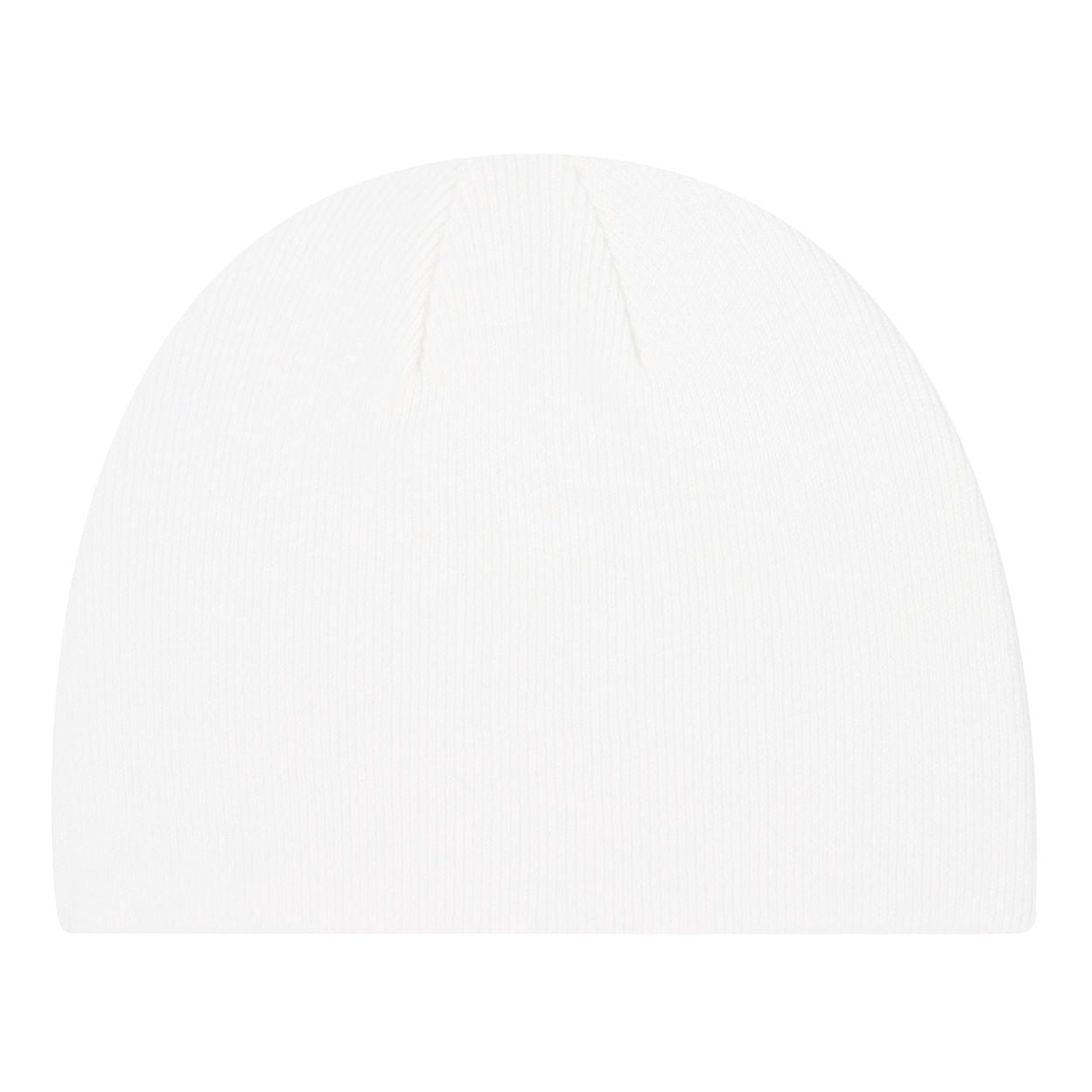 White tuque on a white background