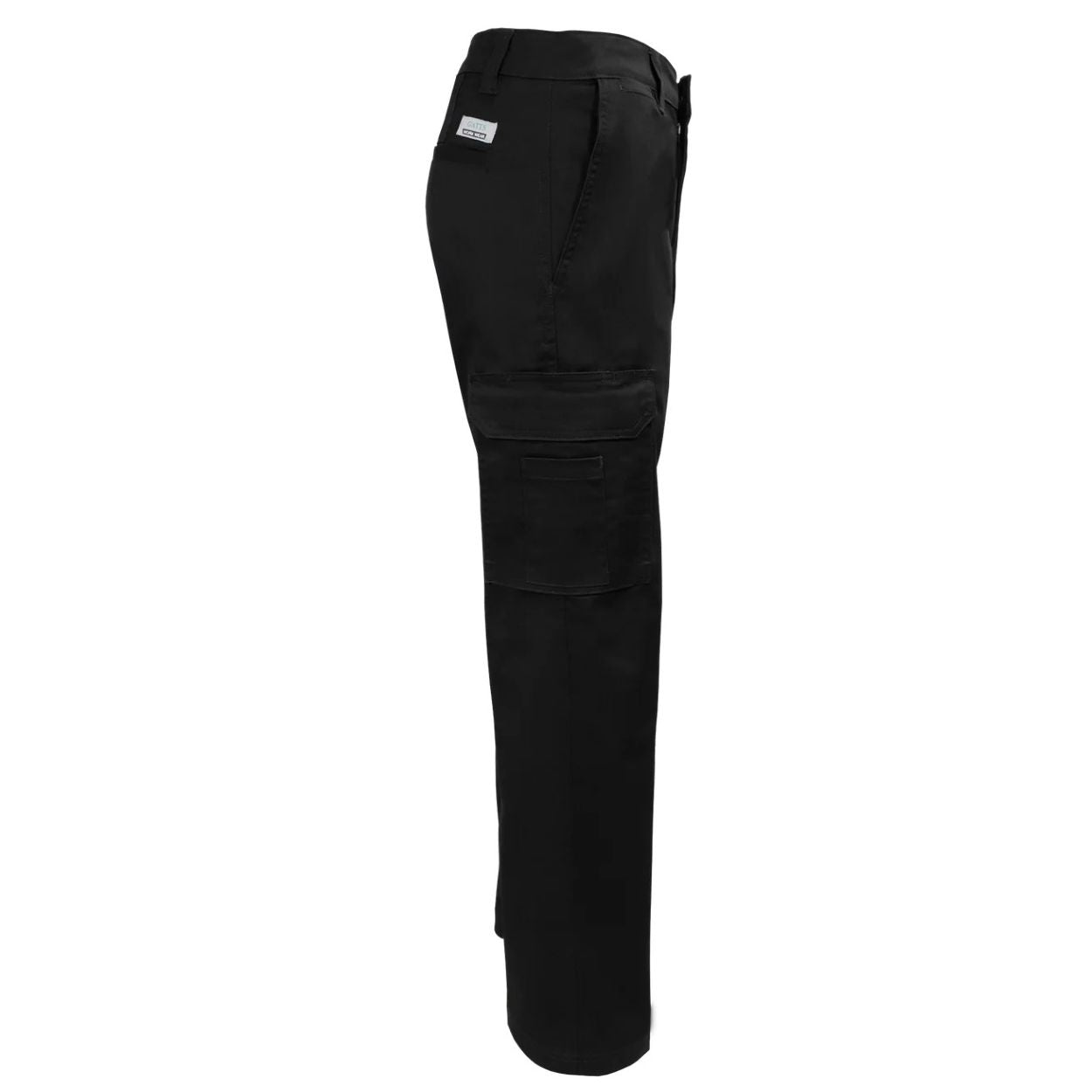 Black pants on a white background