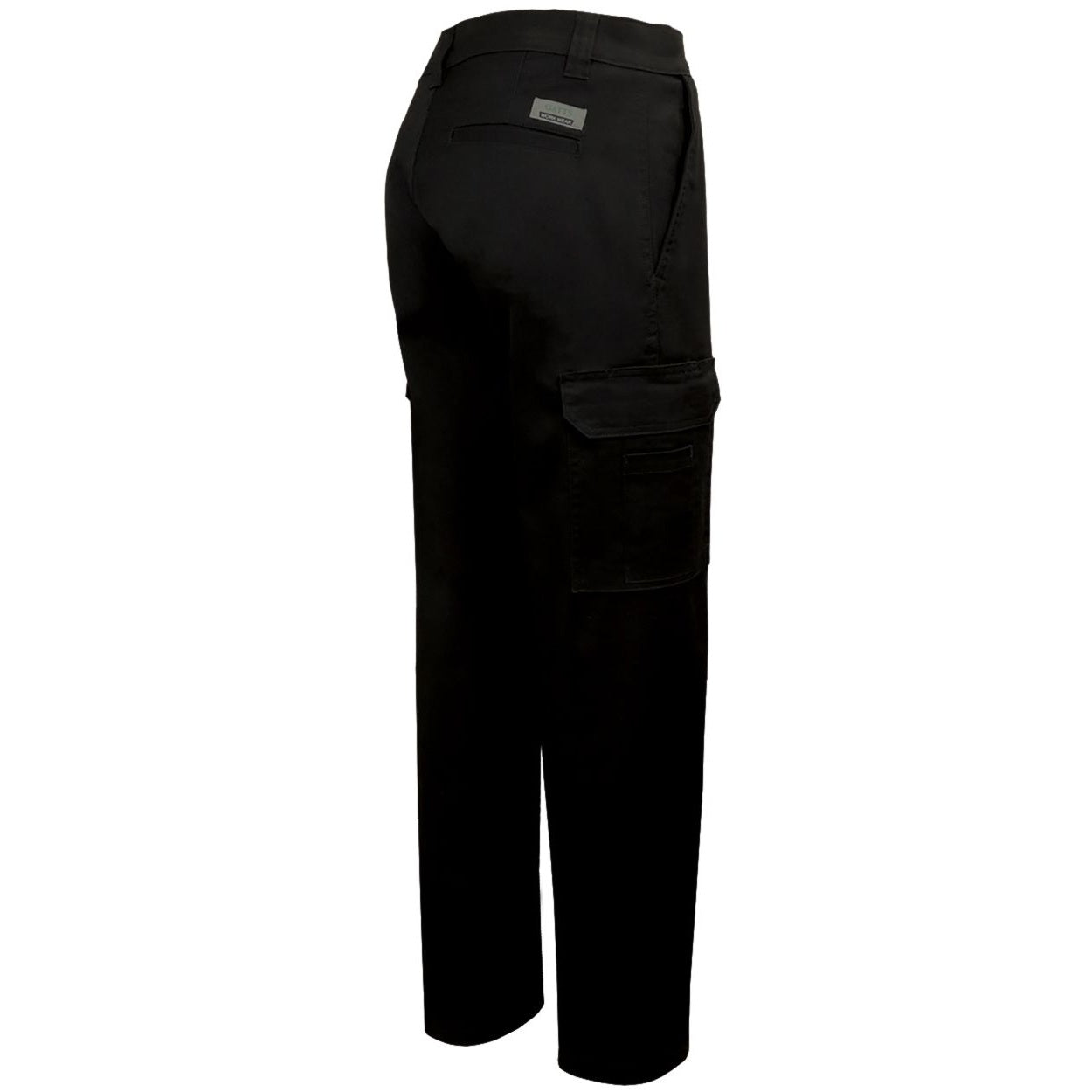 Black pants on a white background