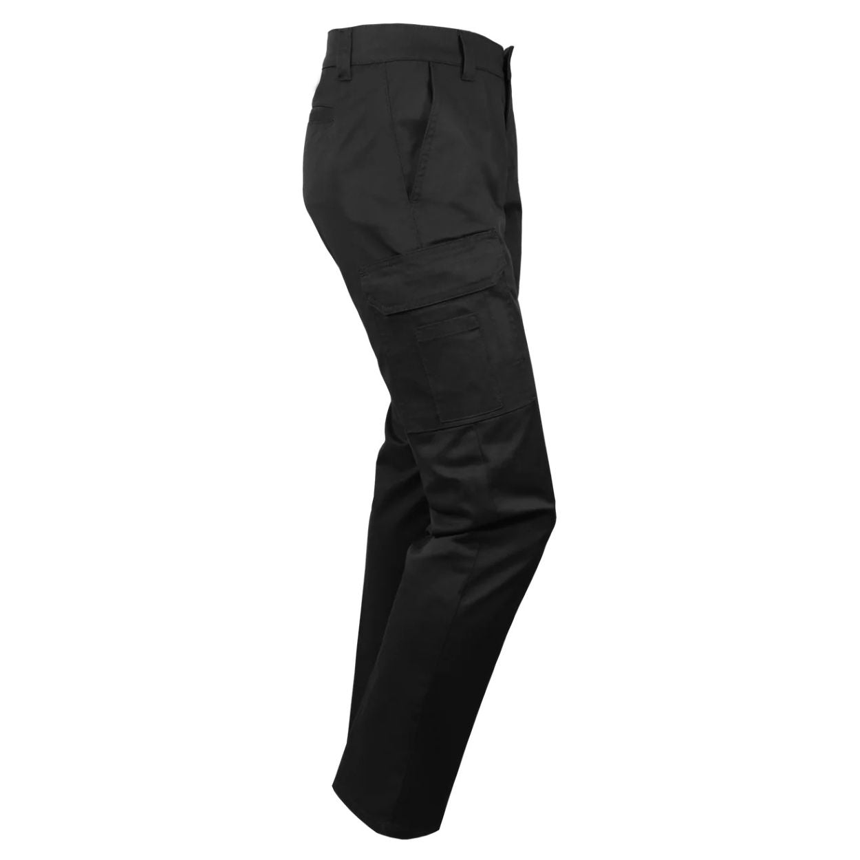 Black pants on a white background