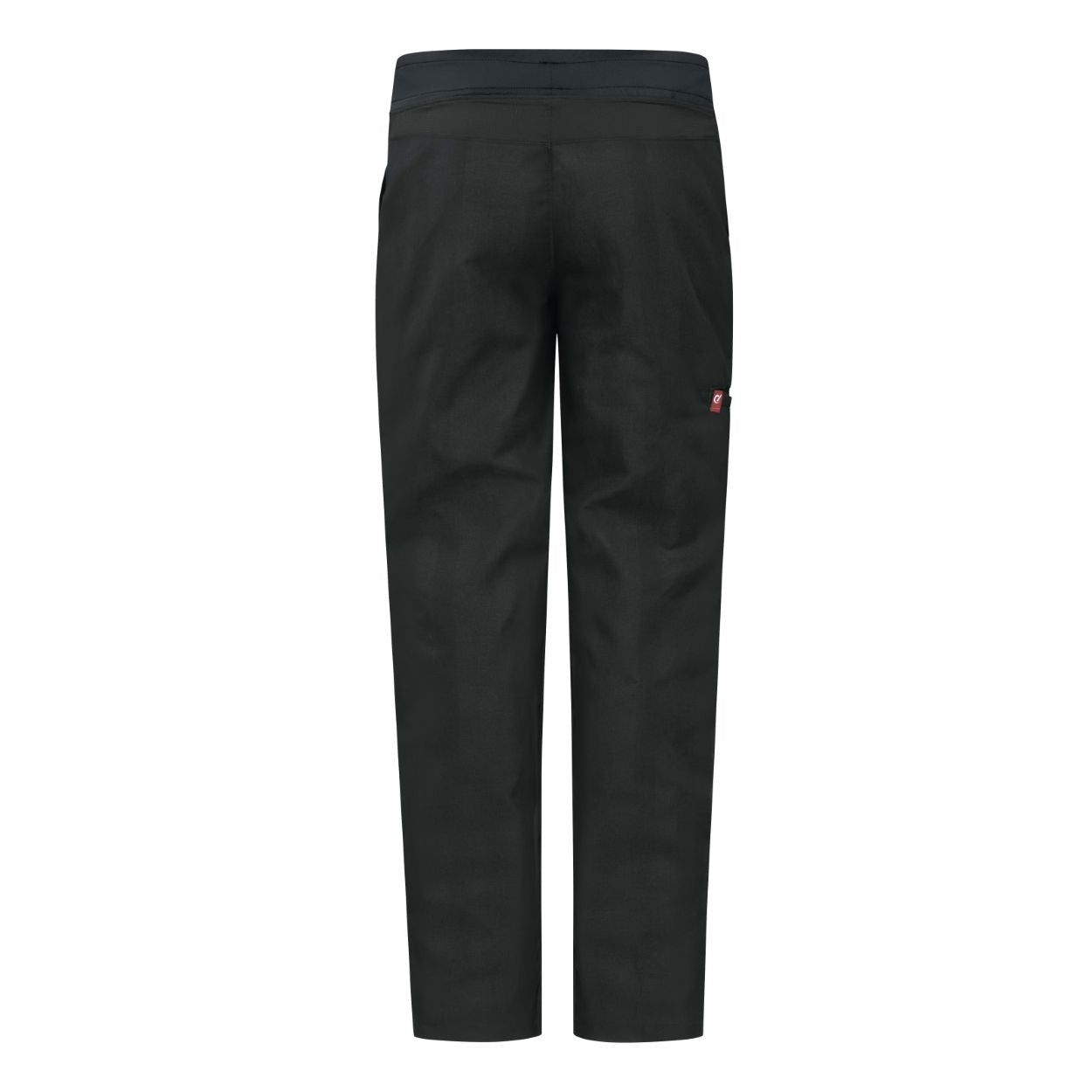Black pants on a white background