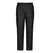 Black pants on a white background