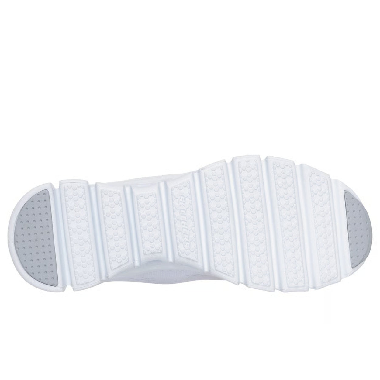 White shoe on a white background