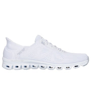 White shoe on a white background