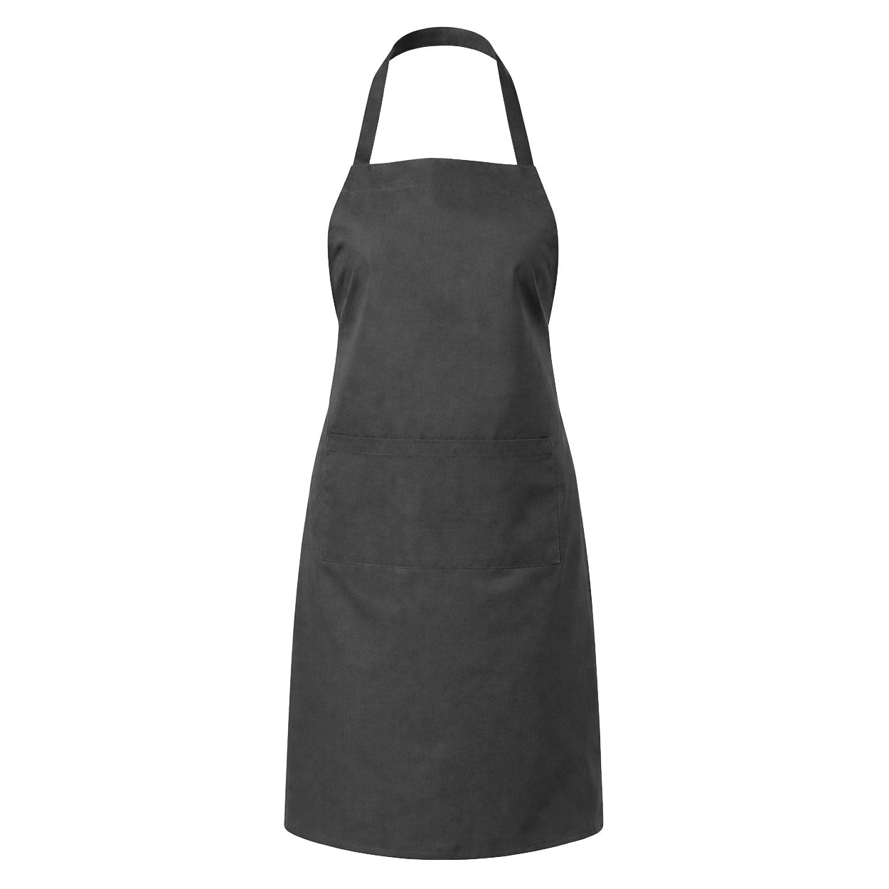 Charcoal apron on white background