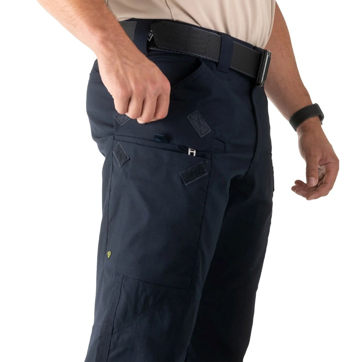 Close-up of cargo pocket