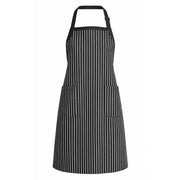 Woven Check apron on white background