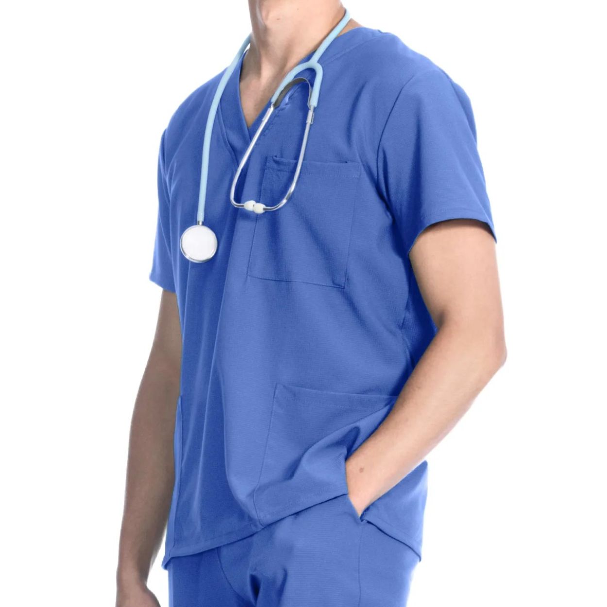 Ciel scrub top on a white background