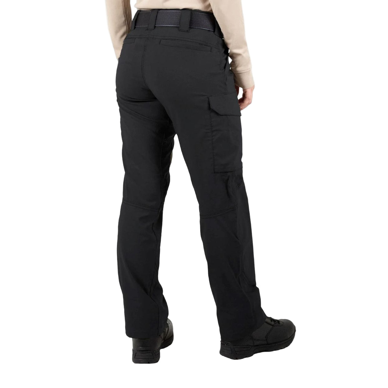 Black pants on a white background