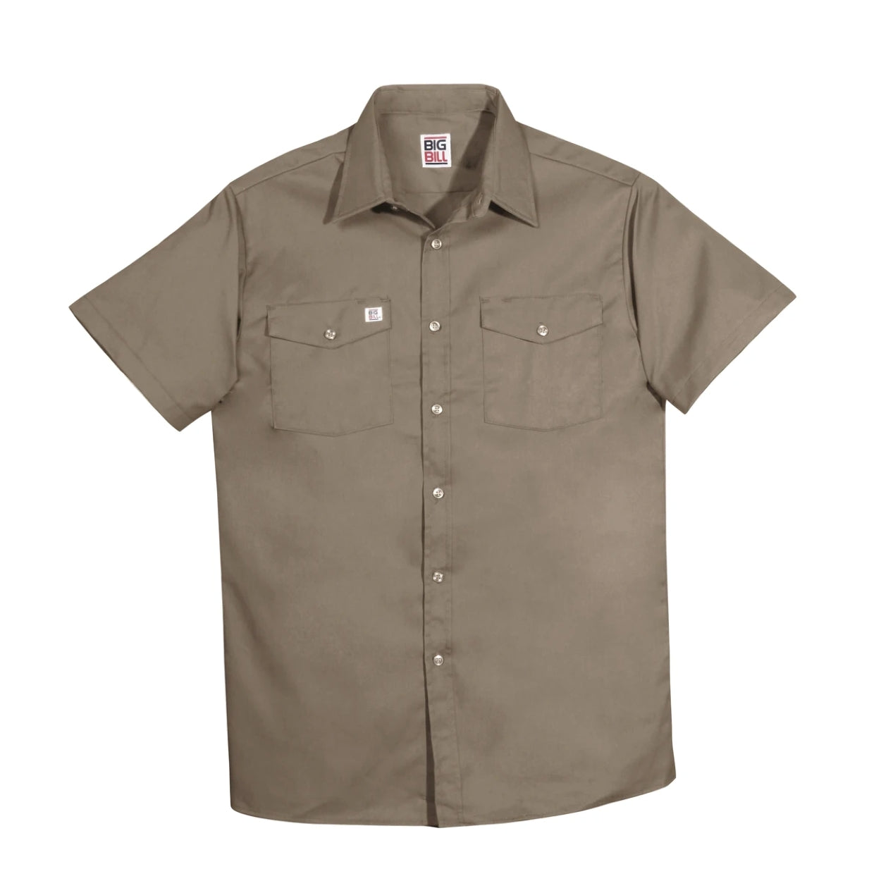 Tan shirt on a white background