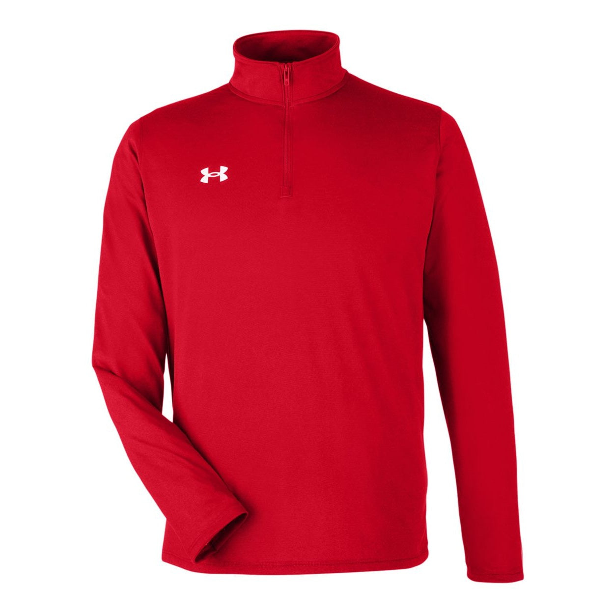 Red/white sweater on a white background