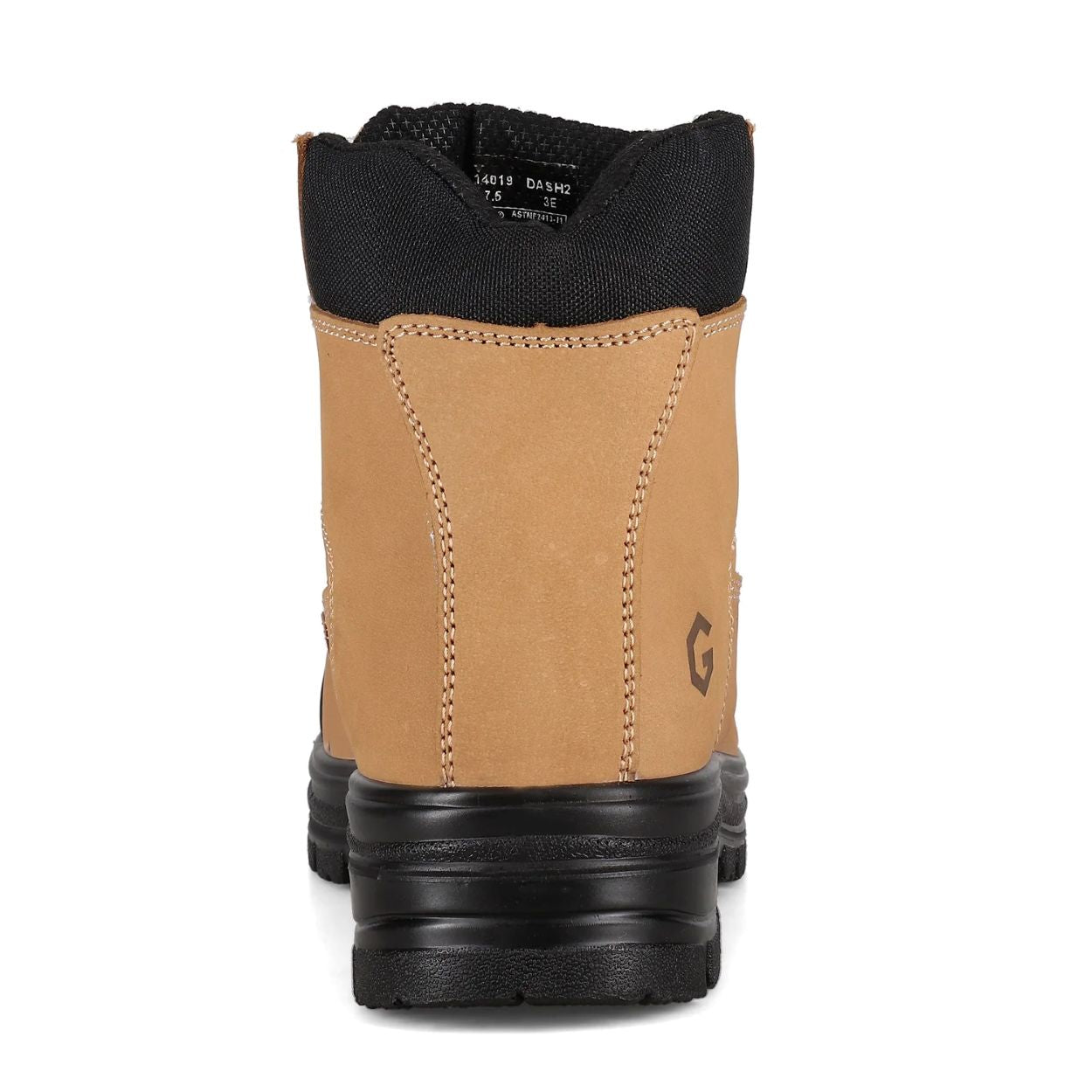 Sand boot on a white background