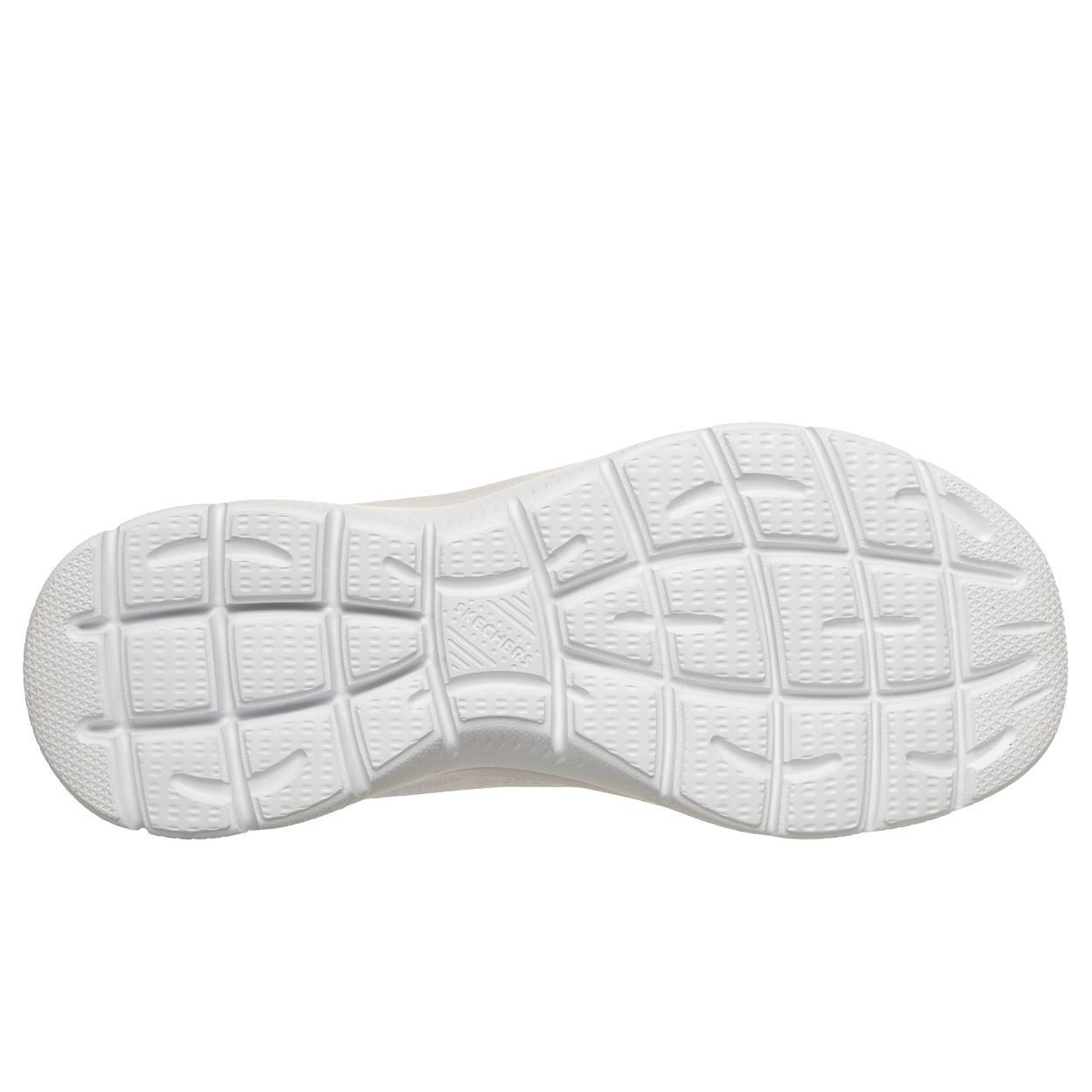 White/lavender shoe on a white background
