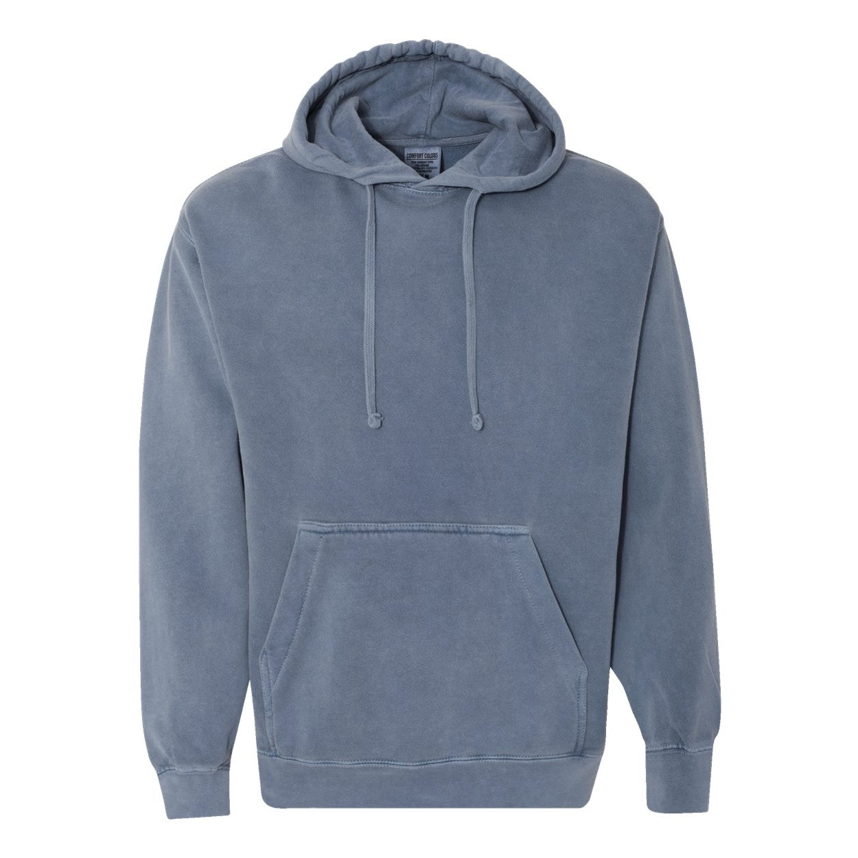 Blue jean sweater on a white background