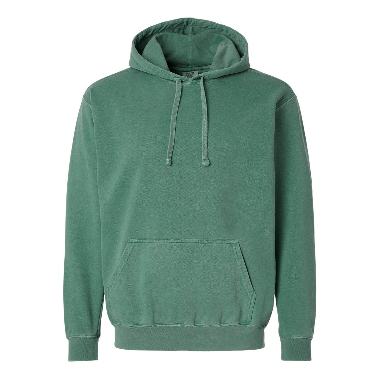 Light green sweater on a white background