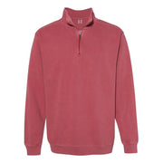 Crimson sweater on a white background