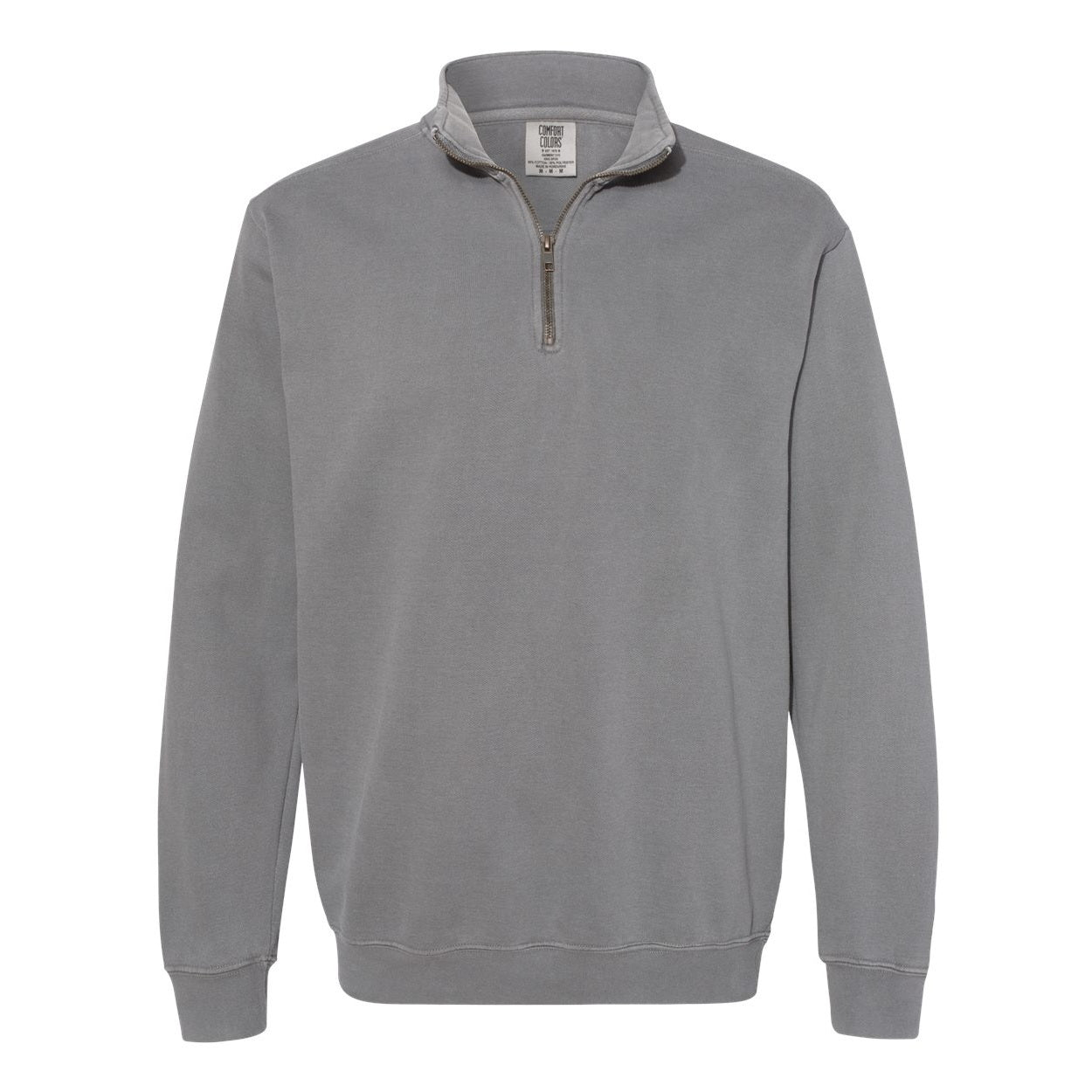 Grey sweater on a white background