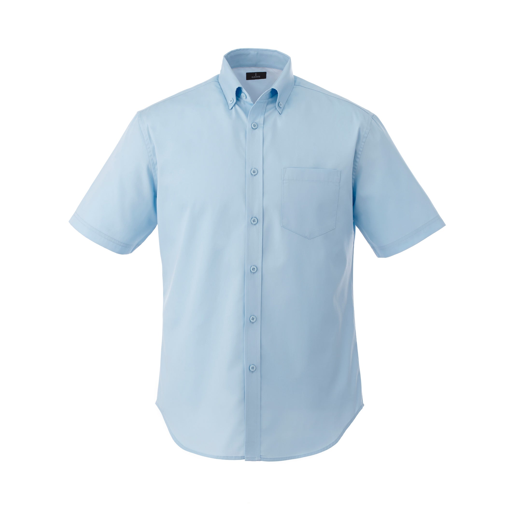 Frost blue shirt on a white background