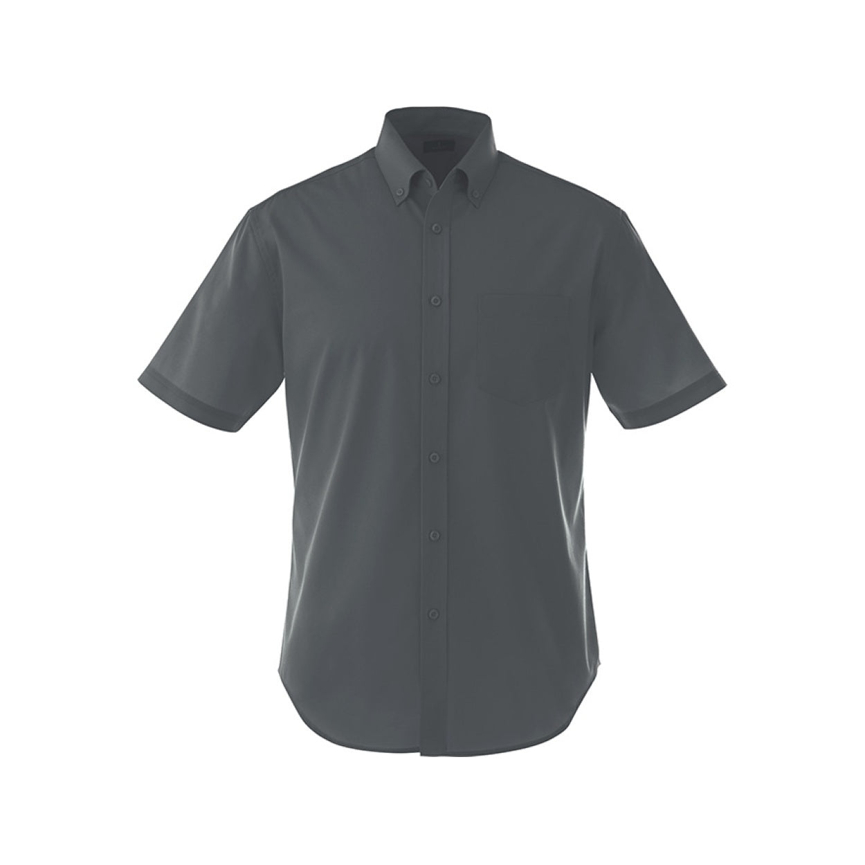 Grey storm shirt on a white background