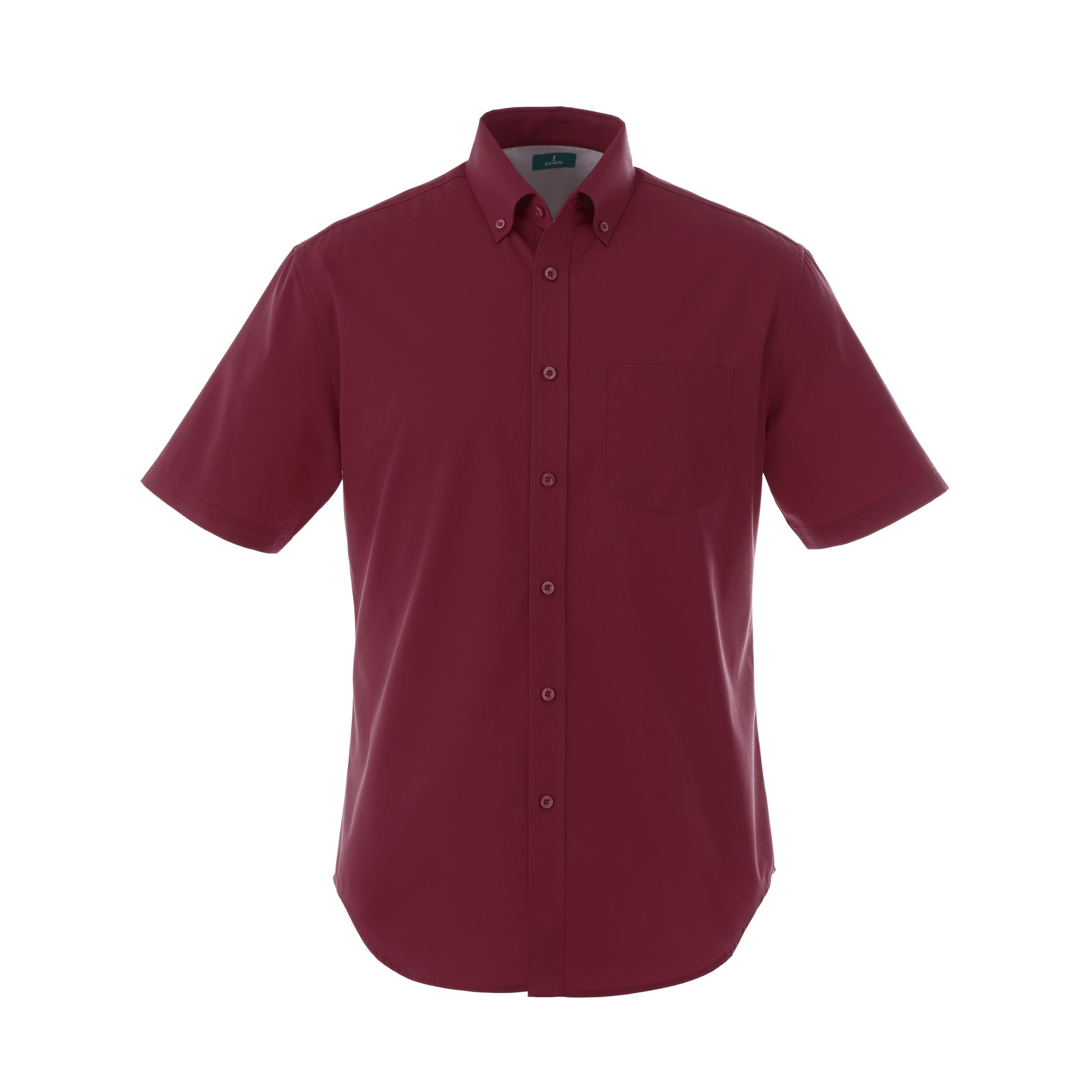 Maroon shirt on a white background