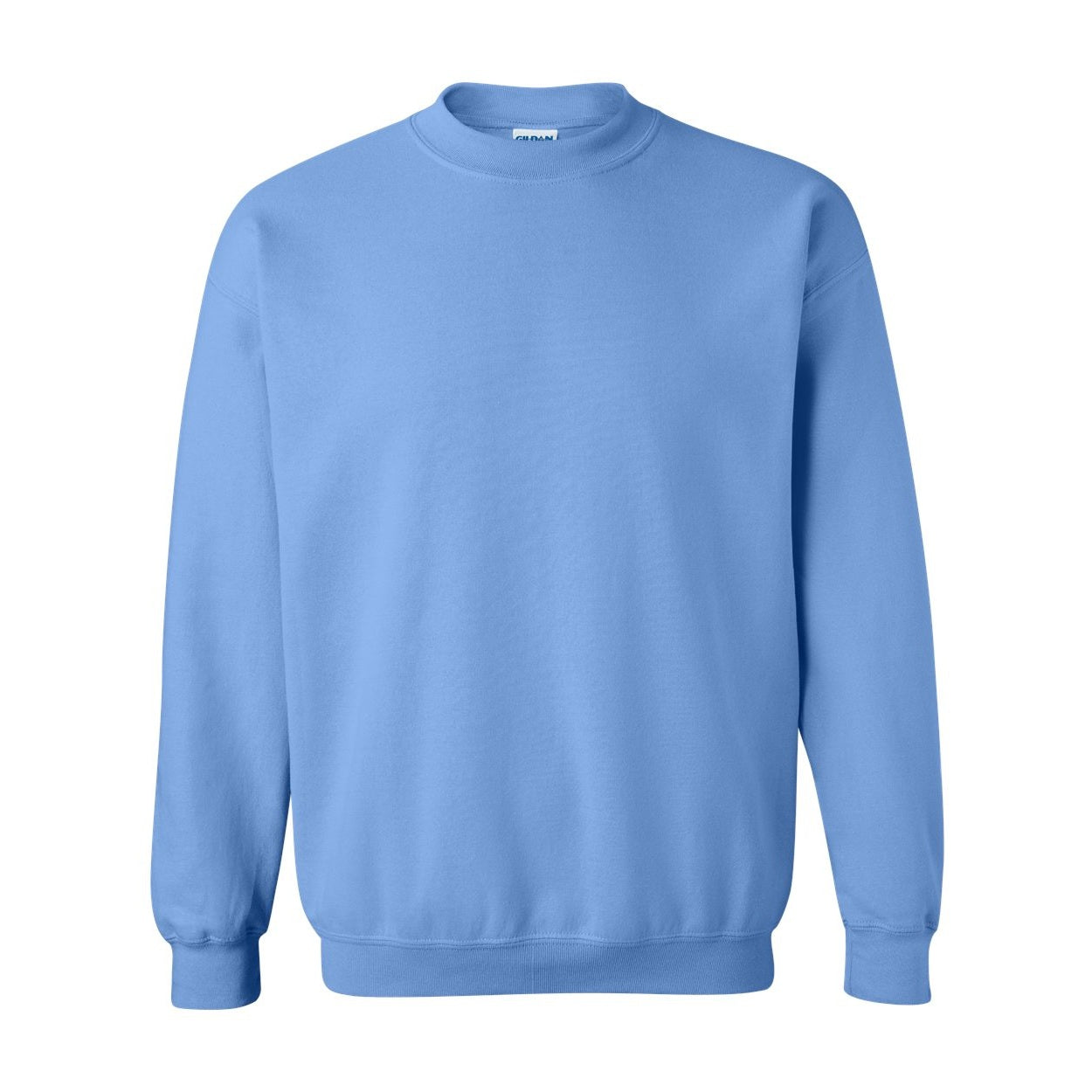 Carolina blue sweater on a white background