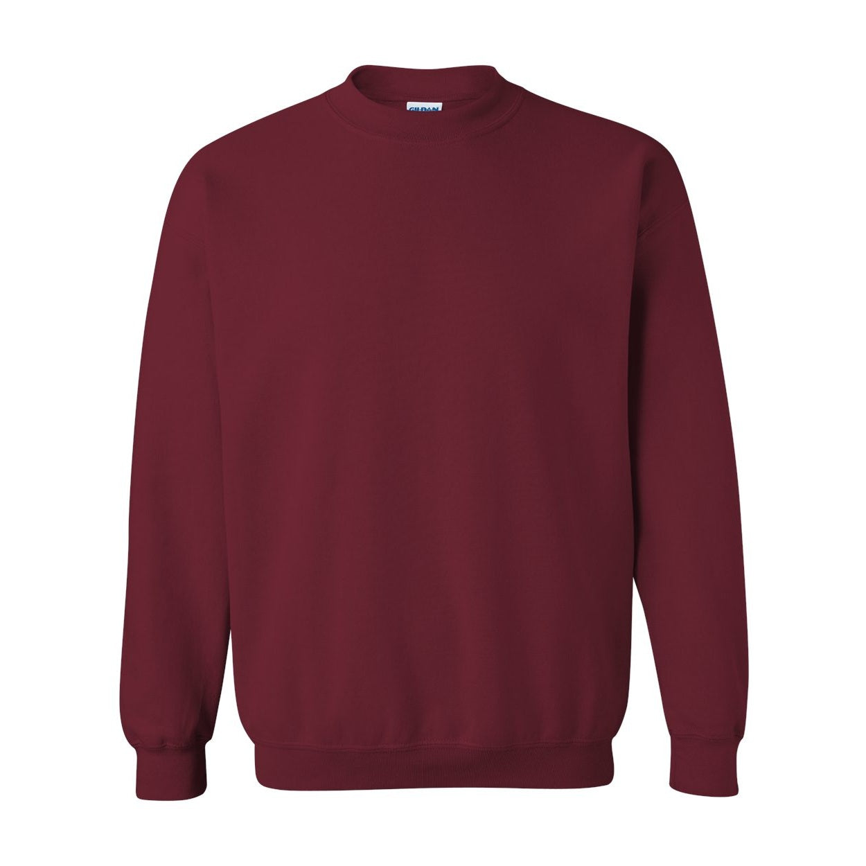 Garnet sweater on a white background