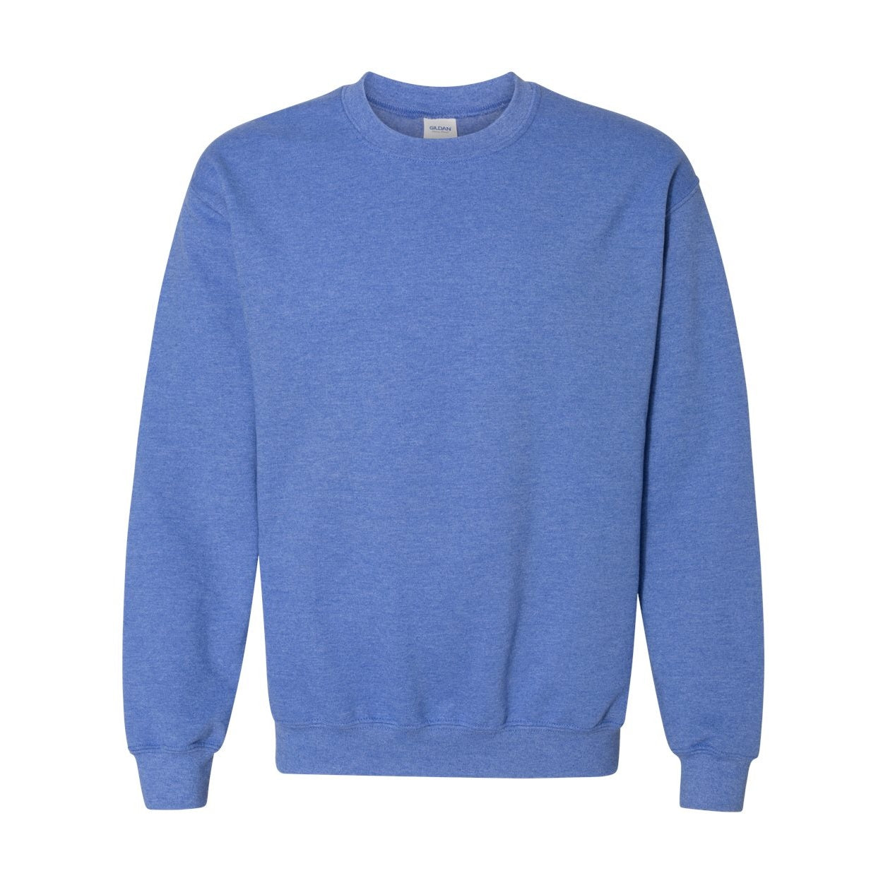 Heather deep royal sweater on a white background