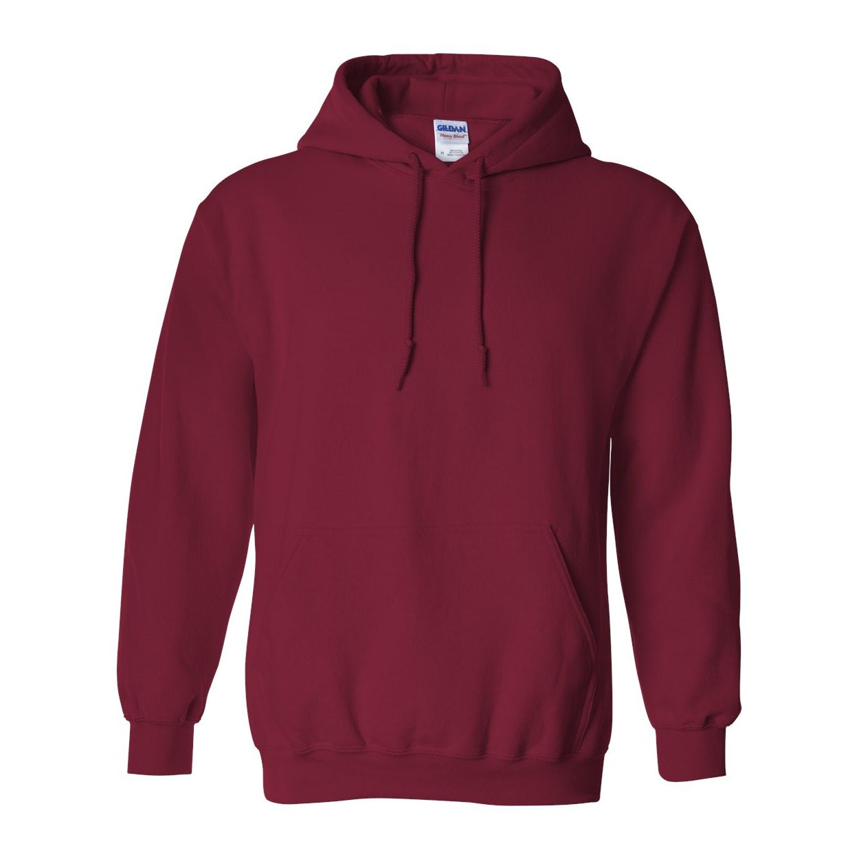 Cardinal red sweater on a white background