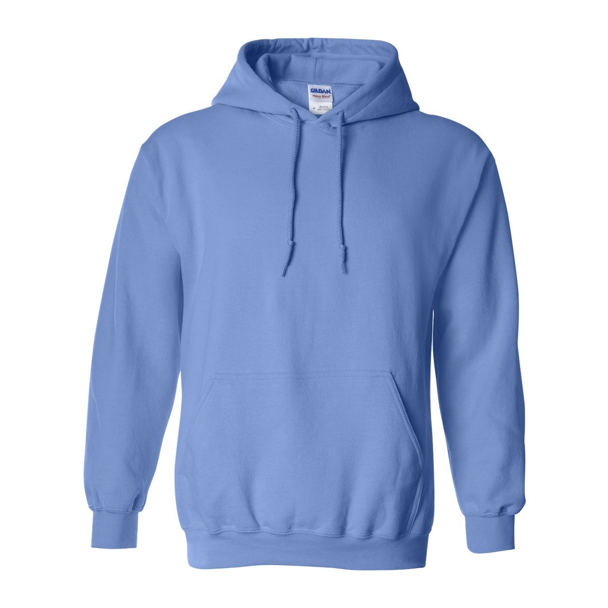 Carolina blue sweater on a white background