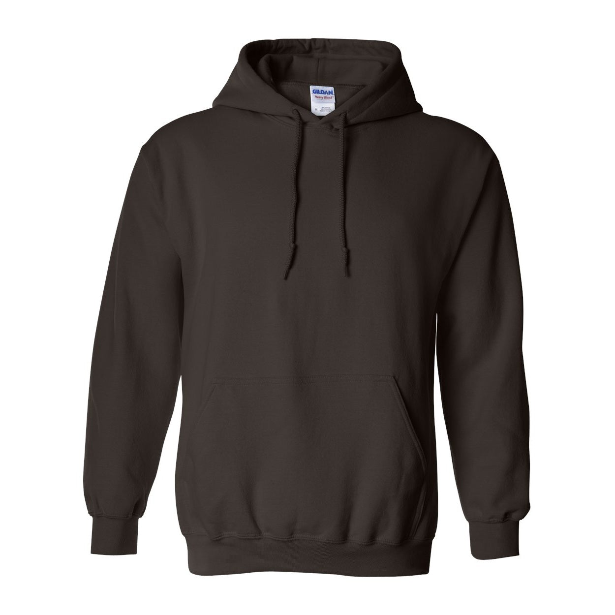 Dark chocolate sweater on a white background