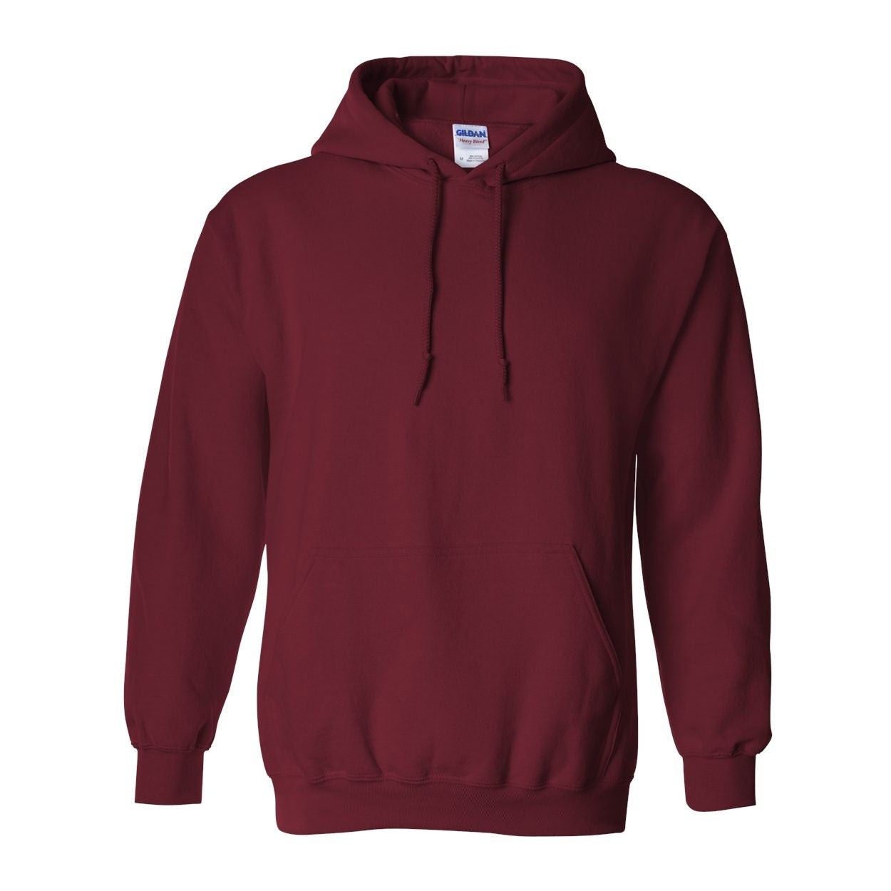 Garnet sweater on a white background