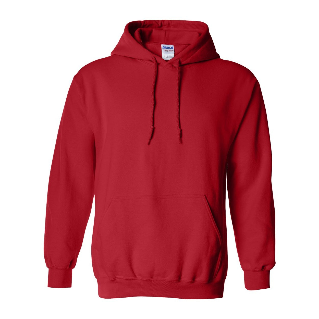 Red sweater on a white background