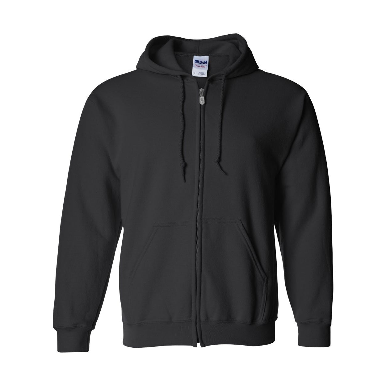 Black sweater on a white background