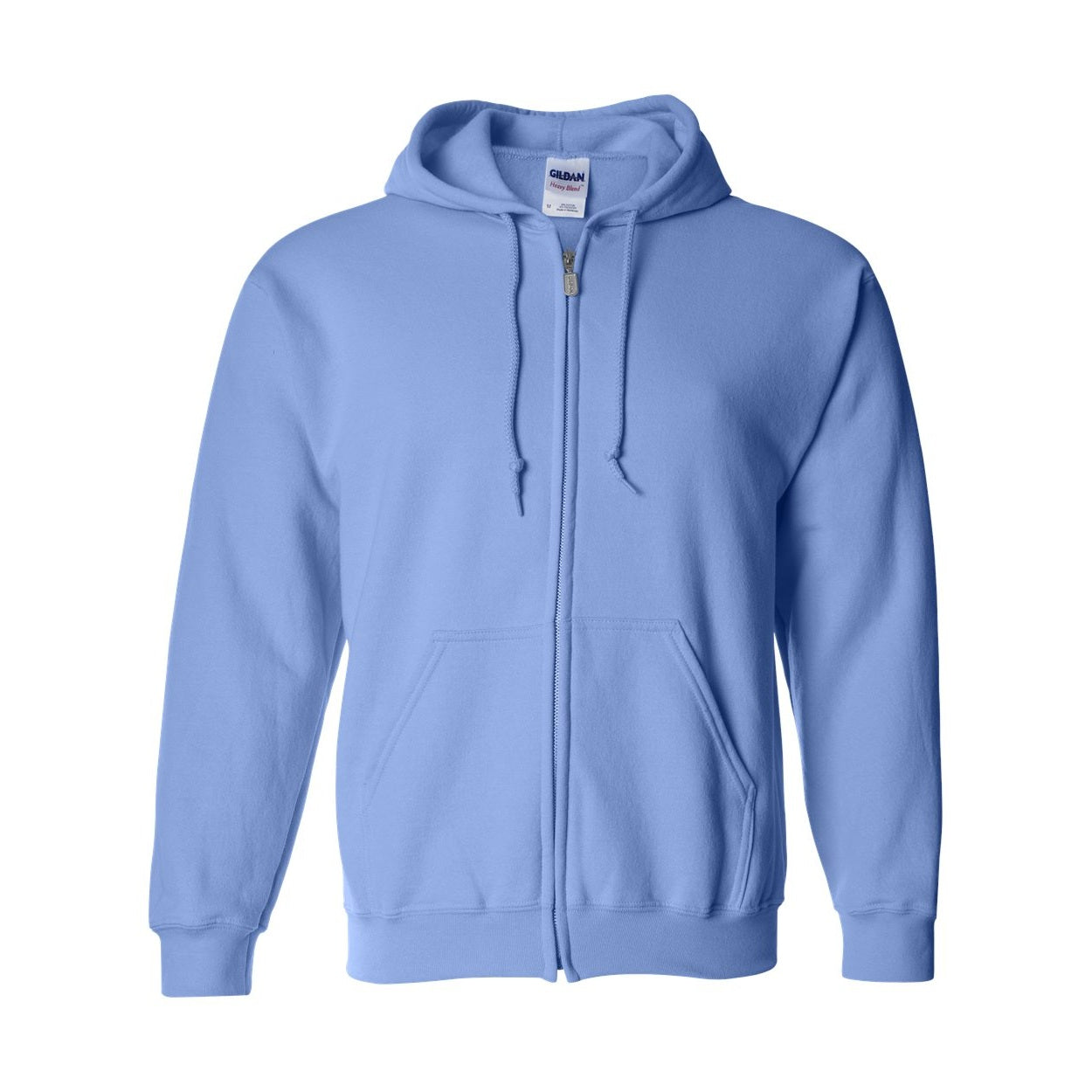 Carolina blue sweater on a white background