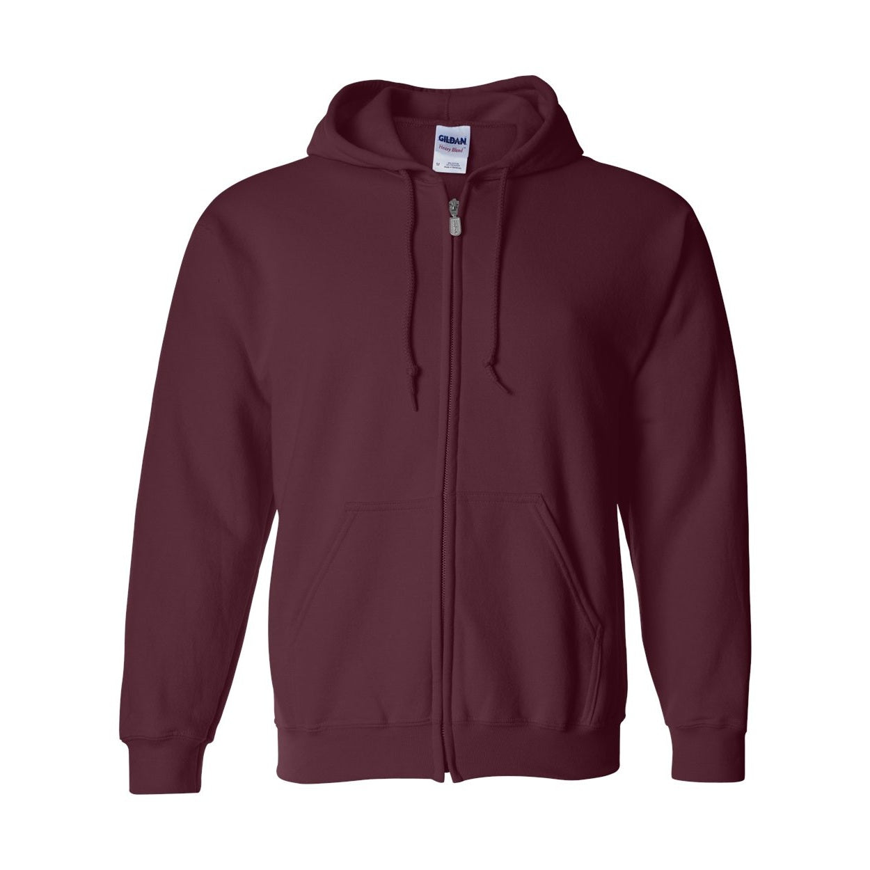 Maroon sweater on a white background