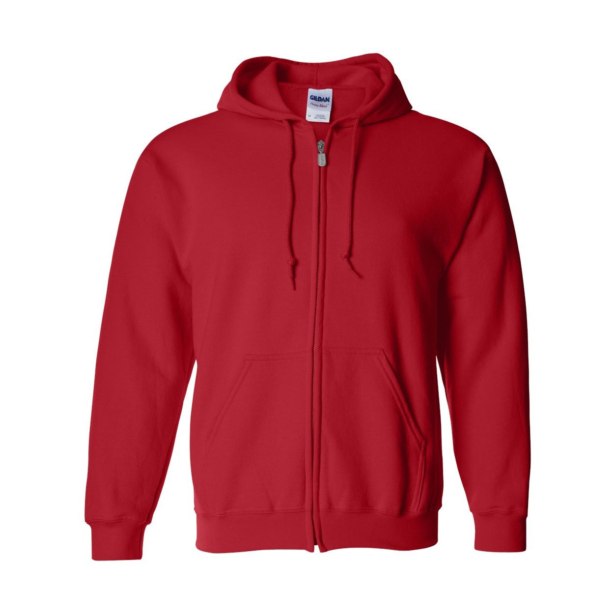 Red sweater on a white background
