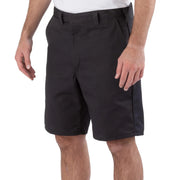 Black shorts on a white background
