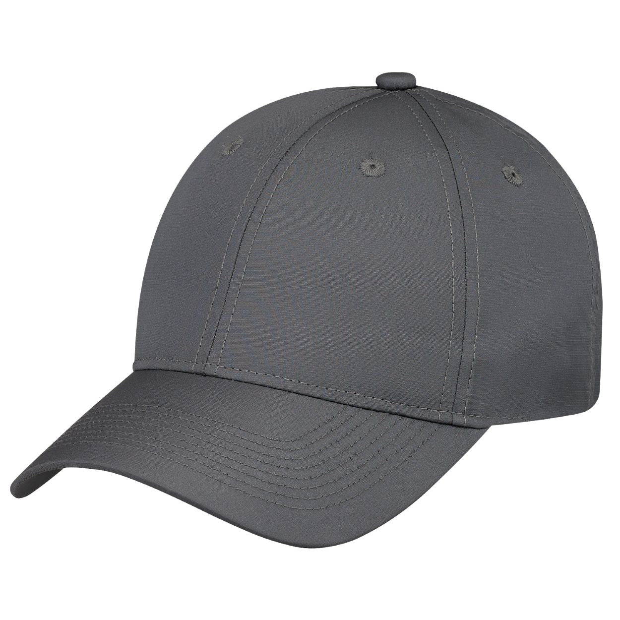 Charcoal cap on a white background