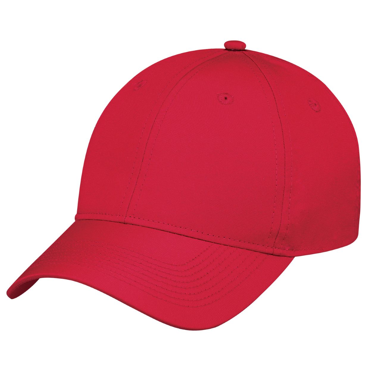 Red cap on a white background