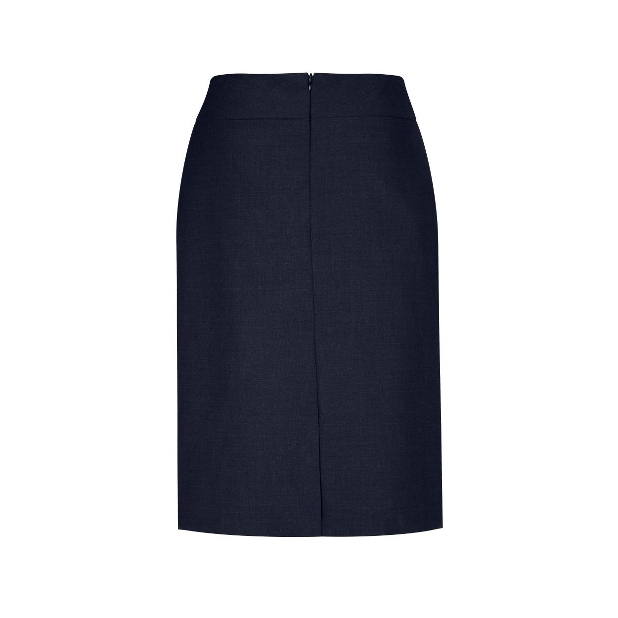 Navy skirt on a white background