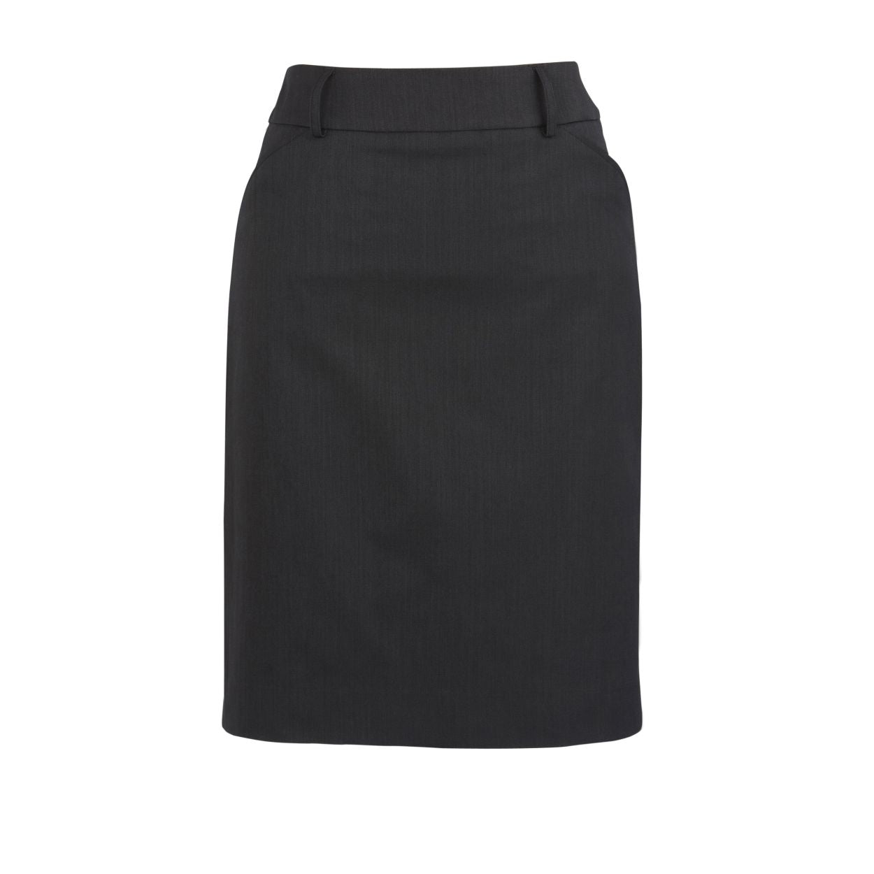Charcoal skirt on a white background