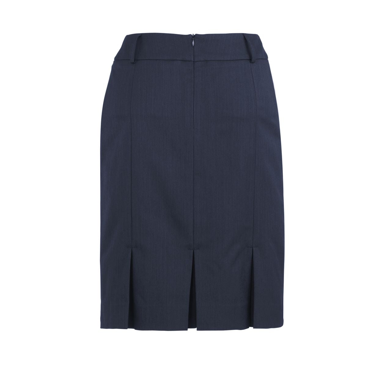 Navy skirt on a white background