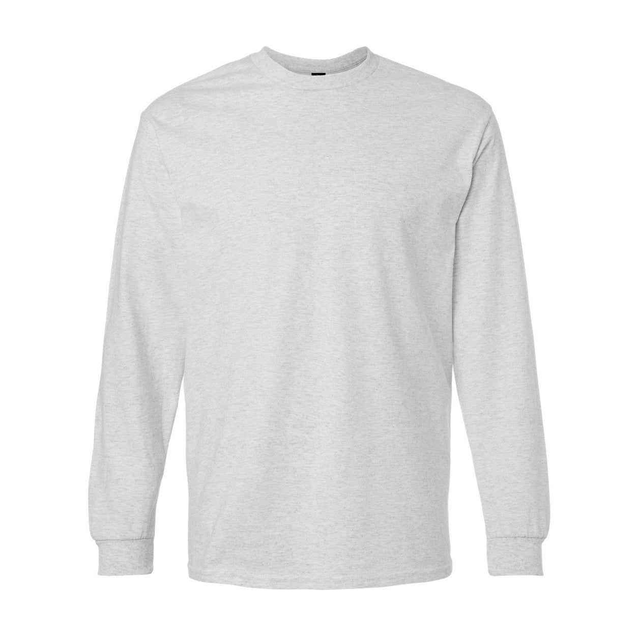 Ash grey t-shirt on a white background