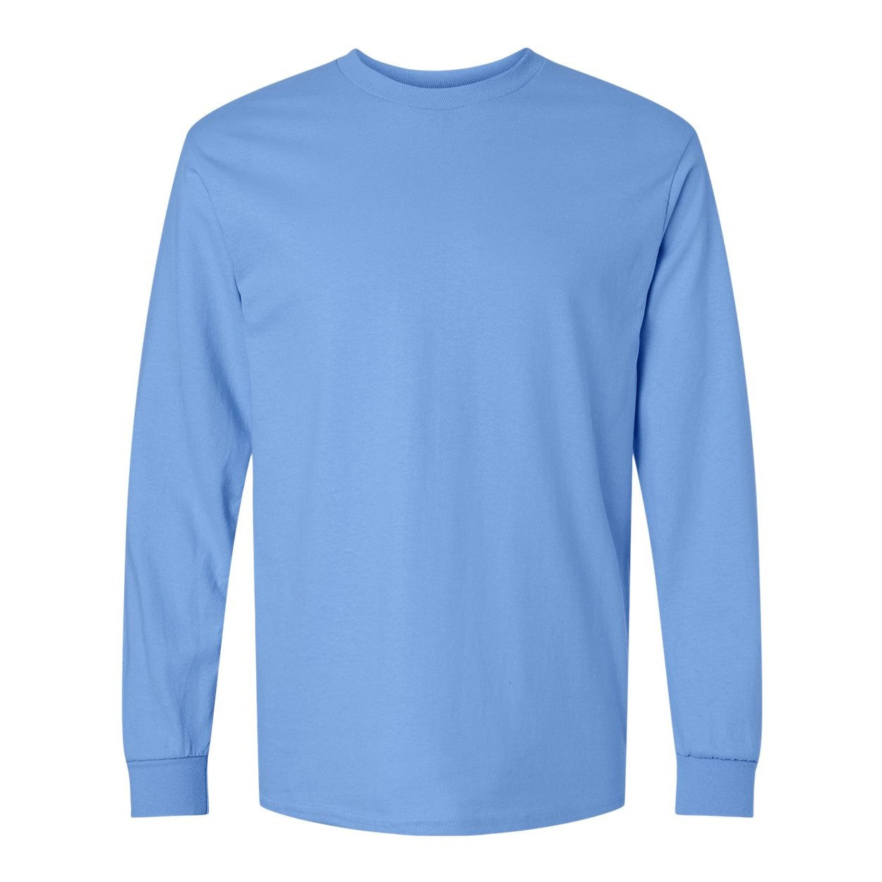 Carolina blue t-shirt on a white background