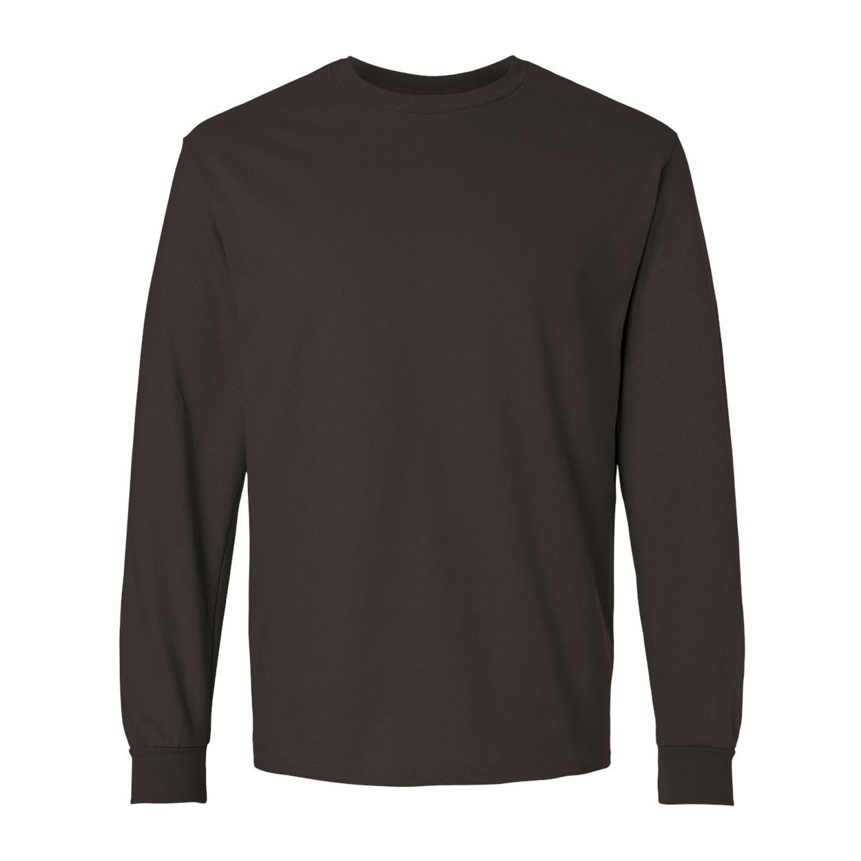 Dark chocolate t-shirt on a white background