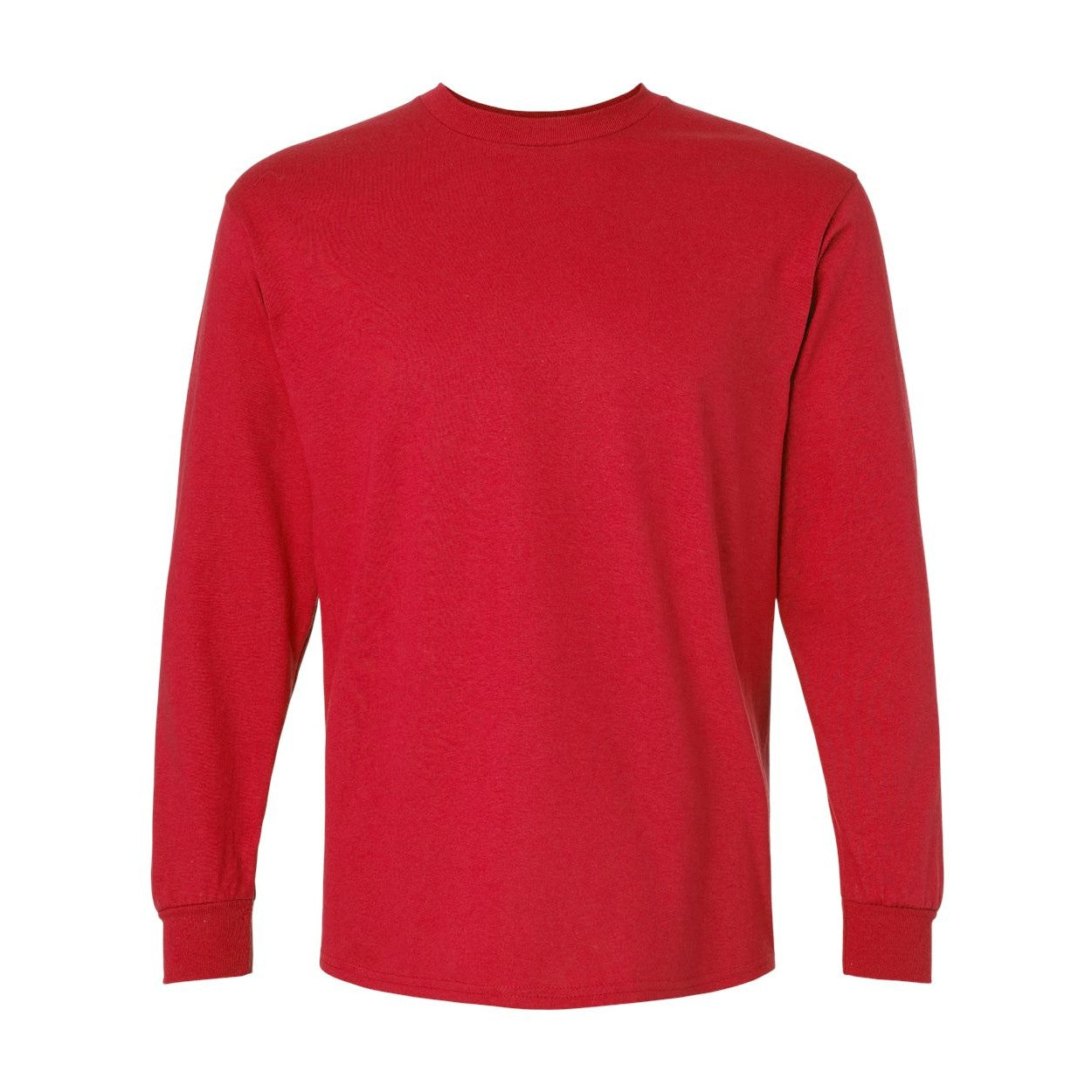 Red t-shirt on a white background