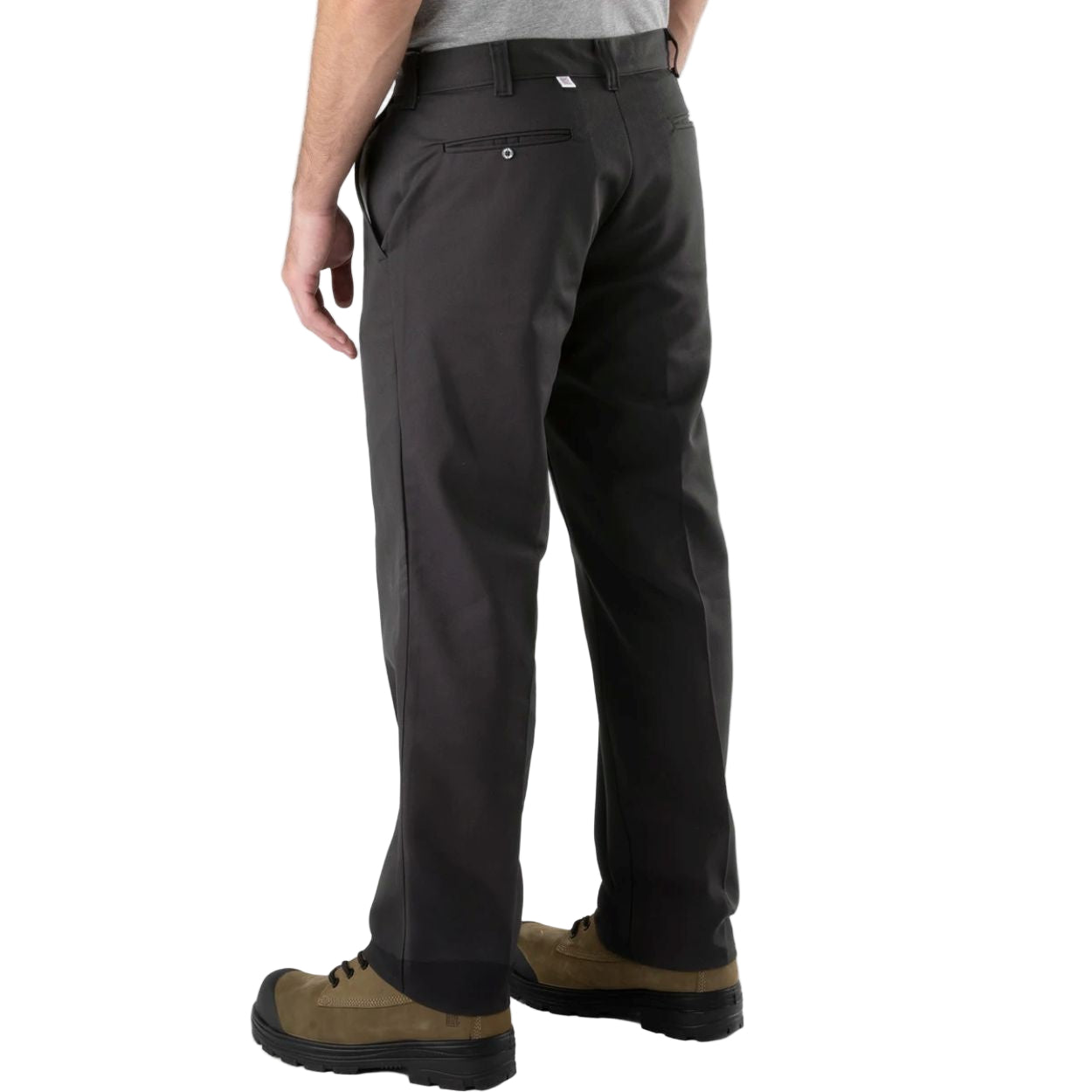 Black pants on a white background