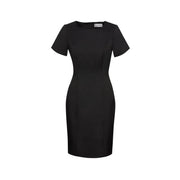 Black dress on a white background