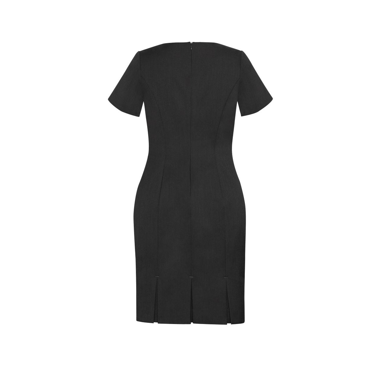 Charcoal dress on a white background